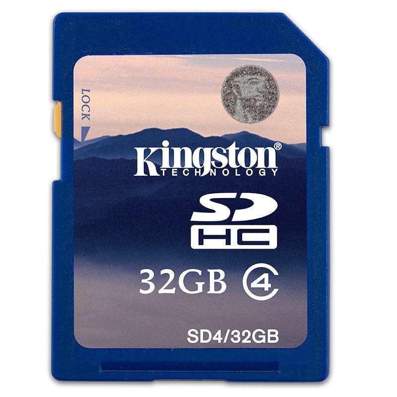 金士顿 (Kingston)32G Class4 SD存储卡