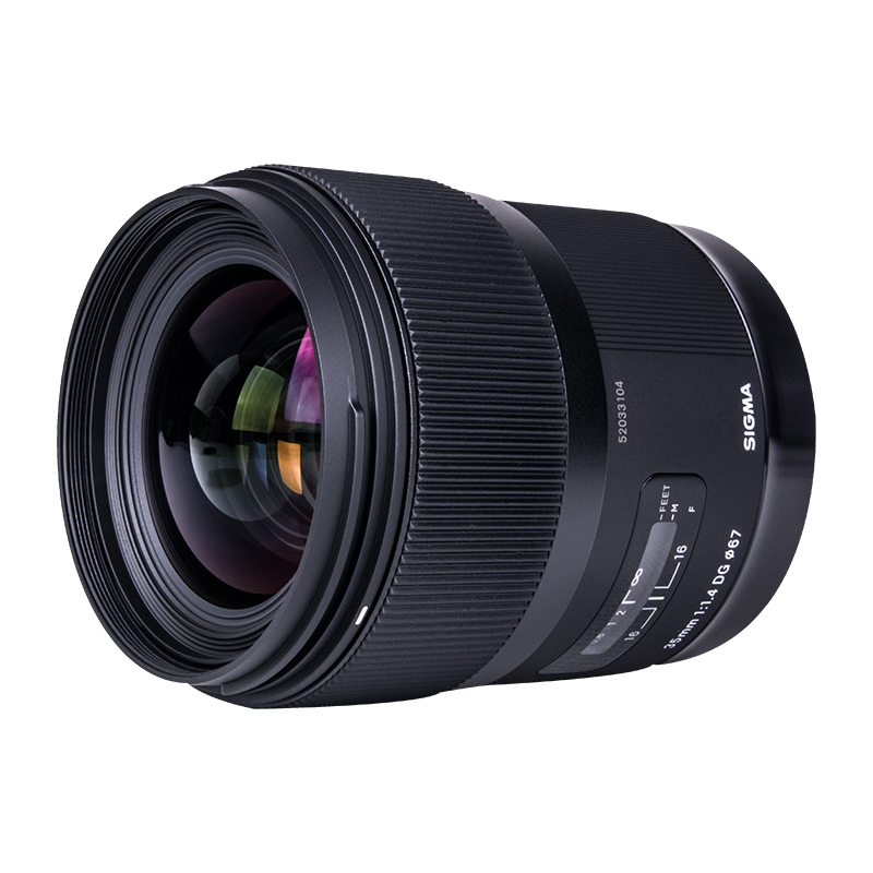 适马(SIGMA) A 35mm F1.4 DG HSM 单反相机镜头 尼康卡口 标准定焦 数码配件 相机镜头
