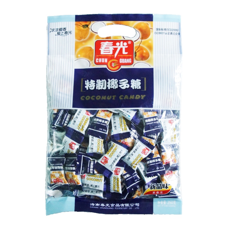 春光 特制椰子糖 250g 海南特产