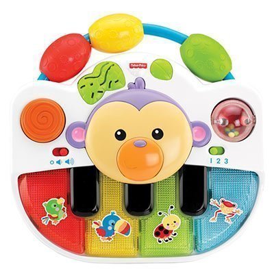 Fisher Price 费雪探索成长小钢琴音乐益智婴幼儿玩具6个月以上BFH64