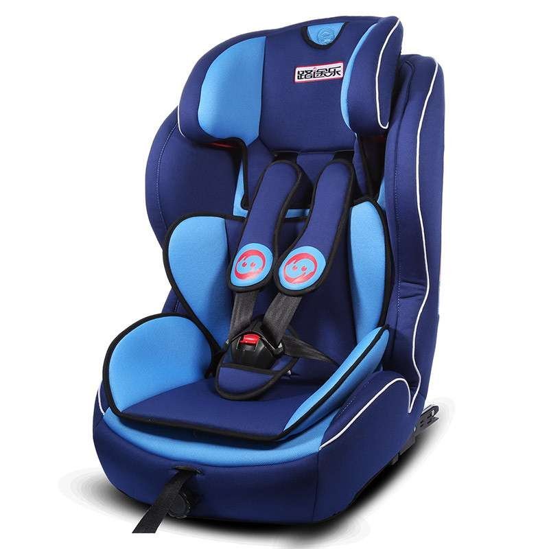 路途乐 路路熊S LLXS3S303 汽车儿童安全座椅 isofix/Latch接口(约9月-12岁)宁静蓝