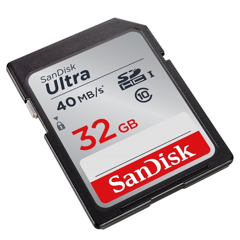 SANDISK(闪迪)Ultra32G(CLASS10)SDHC存储卡(40M/S)