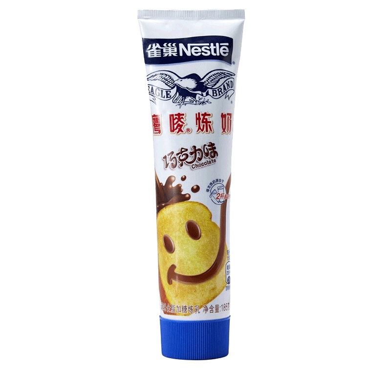 雀巢(Nestle) 鹰唛炼奶巧克力味 185g单支装 炼奶