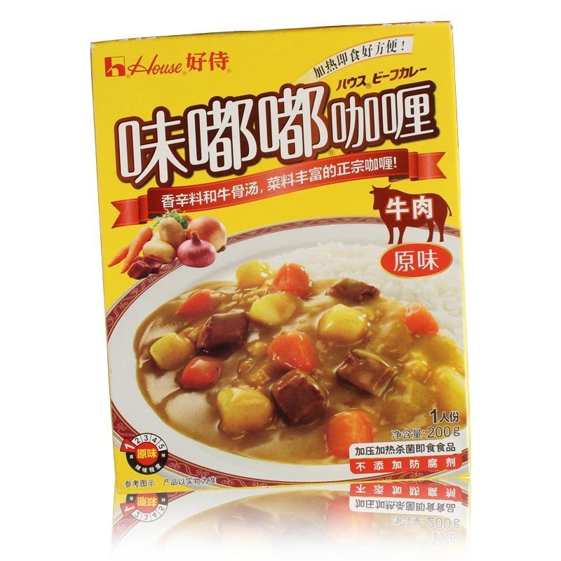 好侍味嘟嘟200g牛肉咖喱(原味)