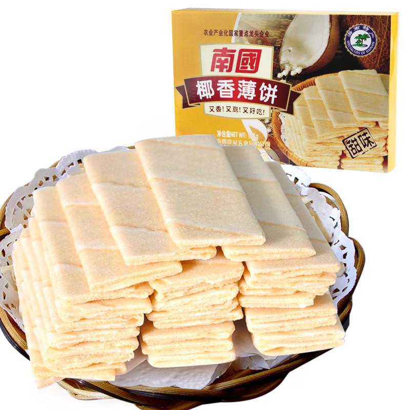 南国 椰香薄饼甜味160g