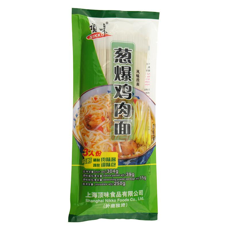 顶味葱爆鸡肉面304g