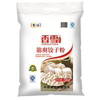 香雪(XIANGXUE)筋爽饺子粉5kg 粮油 面粉 饺子粉 筋力适中 粉色自然 中粮出品