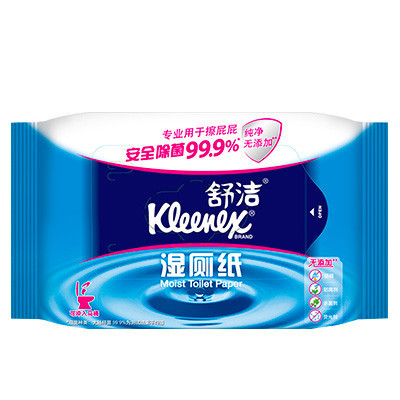 Kleenex舒洁 湿厕纸家庭装40片