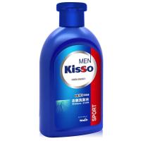 【苏宁易购超市】KISSO极是男士无硅油去屑洗发水活力净爽200ml威露士出品