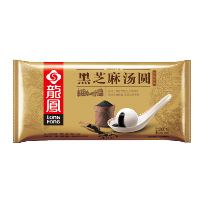 龙凤 经典黑芝麻汤圆 200g