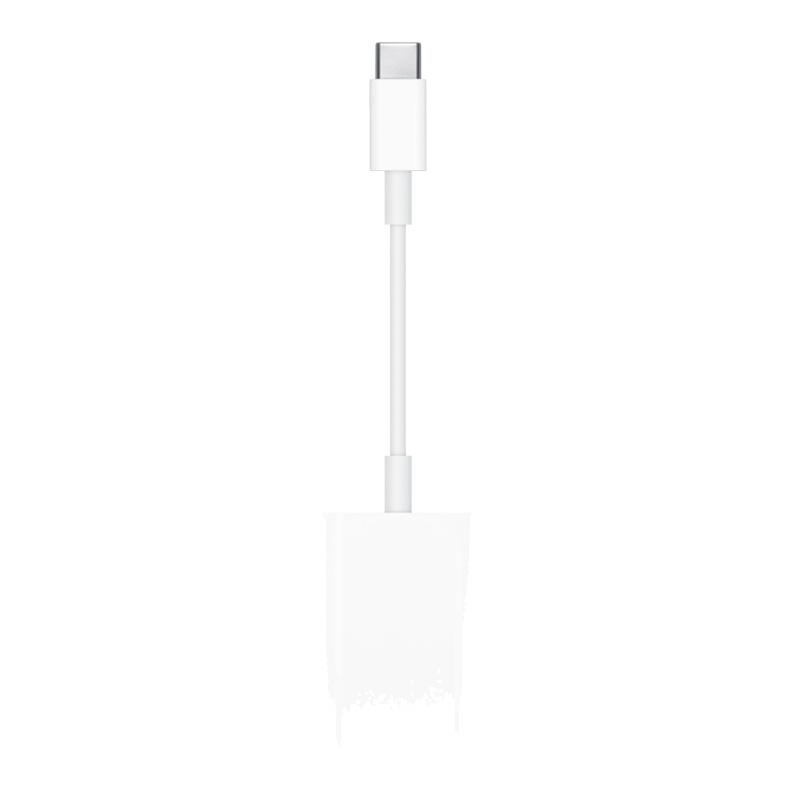 Apple 转接线 USB-C 转 SD 卡读卡器 MUFG2CH/A