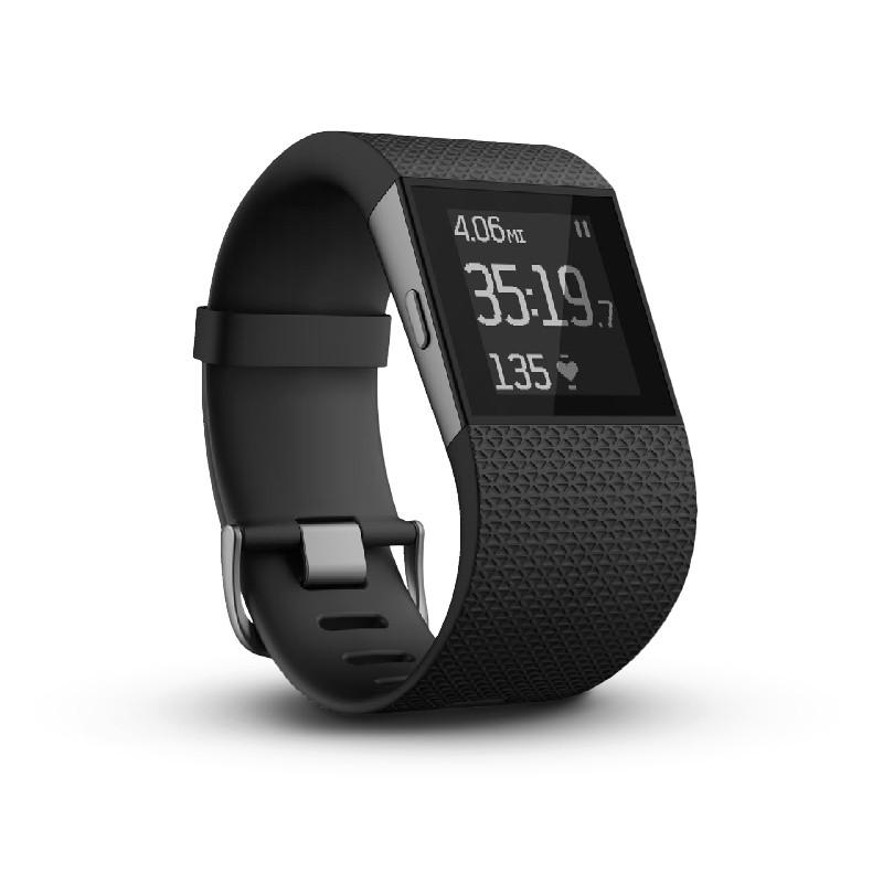 fitbit surge 智能乐活全能运动手表(黑色,L)