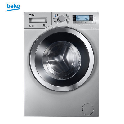 倍科(beko) WMY 81441 PTLS 8公斤 洗衣机 全自动变频滚筒洗衣机 大容量 欧洲原装进口(银色)