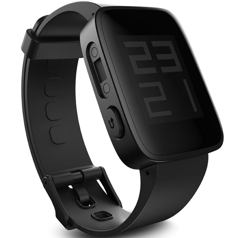 weloop 小黑智能手表 来电提醒 健康计步 50米防水 21天待机 全平台兼容 黑色