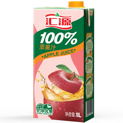 汇源 100%苹果果汁 1L/盒