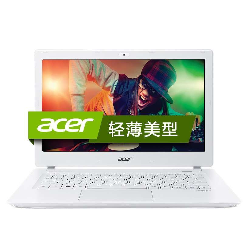 宏碁(acer)V3-371-56ZZ 13.3英寸笔记本电脑(i5-5257U 4G 500G Win8.1 白色)