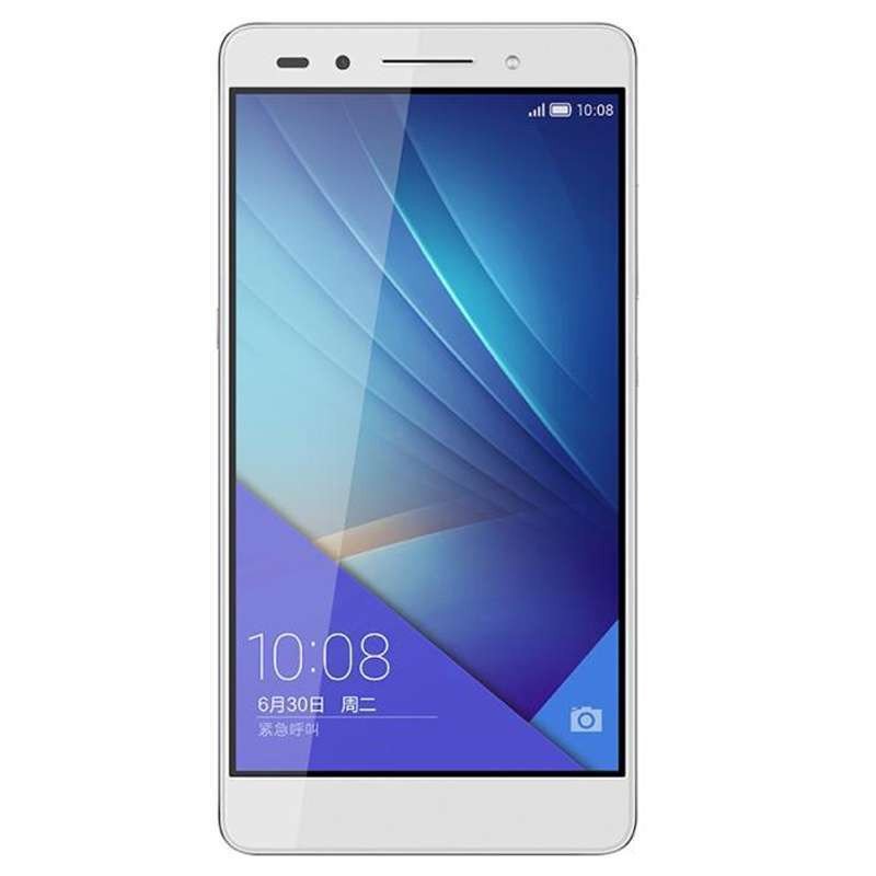 honor/荣耀7（PLK-TL00）3GB +16GB 移动4G合约版手机（冰河银）