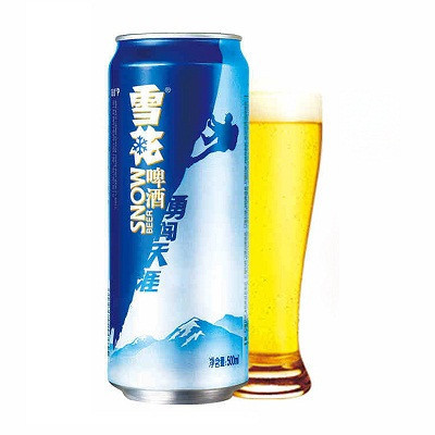 雪花啤酒勇闯天涯拉罐500ml*24罐/箱