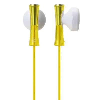 铁三角(Audio-technica) ATH-J100 YL 精巧细小耳塞式耳机 时尚多彩 黄色