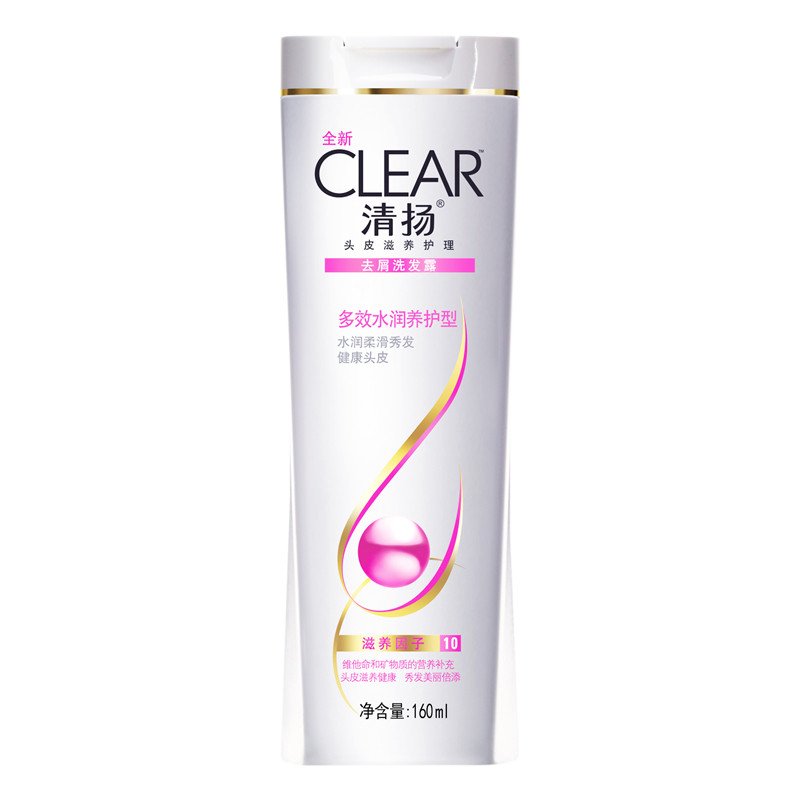 清扬(Clear) 洗发水去屑洗发露多效水润养护型160ml