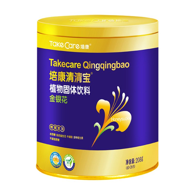 培康(TakeCare)清清宝植物固体饮料金银花208g