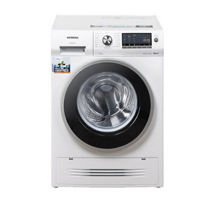 西门子(SIEMENS)8公斤 洗干一体机 全自动变频滚筒洗衣机 洗烘一体 高温筒清洁 中途添衣 WD14H4602W