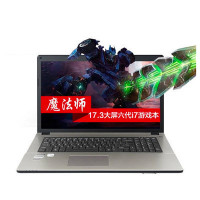 魔法师(mvgos)M7-171a游戏笔记本电脑 17.3英寸全高清 i7-6700HQ GTX950m 背光键盘