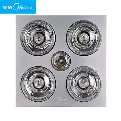美的(Midea)灯暖浴霸 ZS12M1 传统通用集成吊顶纯平卫浴浴霸 多功能三合一灯暖浴霸