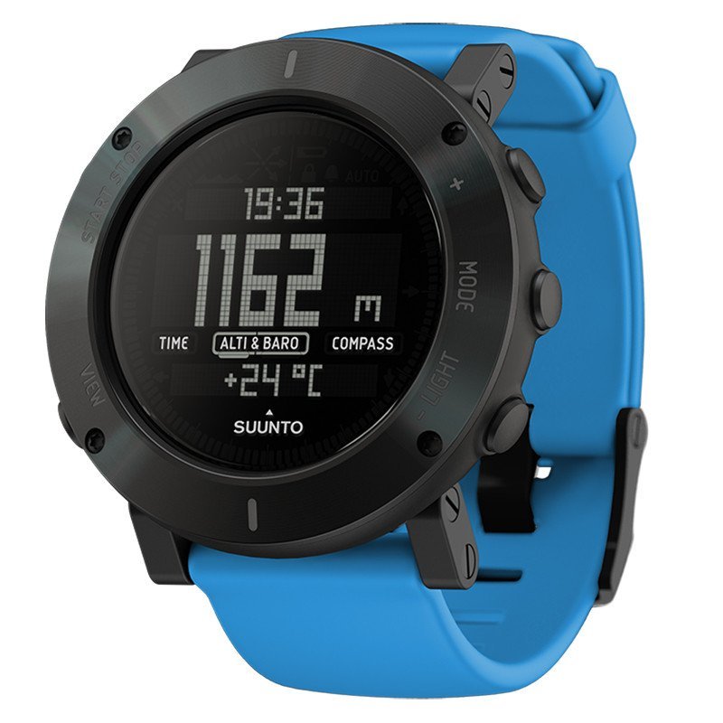 颂拓(SUUNTO)手表CORE核心户外运动多功能登山大表盘腕表核心蓝黑SS021373000