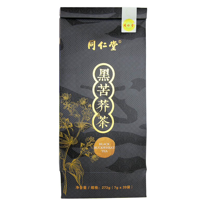 同仁堂 花草茶 茶叶 黑苦荞茶273g(7g*39袋) 养生茶