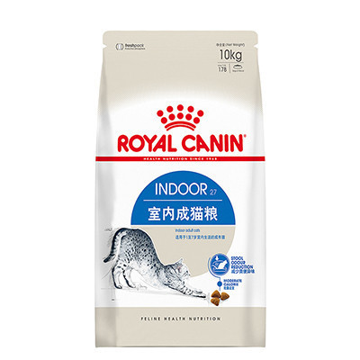 [苏宁易购超市]ROYALCANIN皇家猫粮Indoor27室内成猫粮10kg