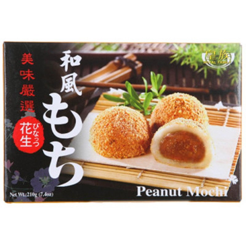 皇族 和风花生味夹心糯米饼 210g 台湾进口食品