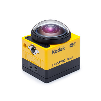 柯达(Kodak)SP360 运动型摄像机 360度(水平)拍摄视角 WIFI操控 全高清摄像 完美套装