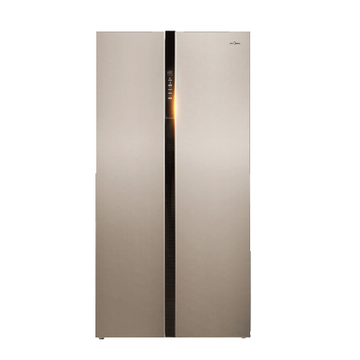 美的(Midea)535L对开门冰箱风冷无霜低音节能智能WIFI纤薄机身家用大容量BCD-535WKZM(E)