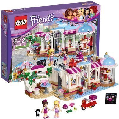 LEGO 乐高 Friends 好朋友系列心湖城纸杯蛋糕咖啡厅 41119 200块以上 6-14岁 塑料玩具