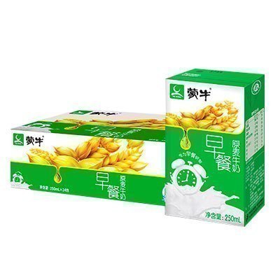 蒙牛 早餐奶 麦香味250ml×16盒