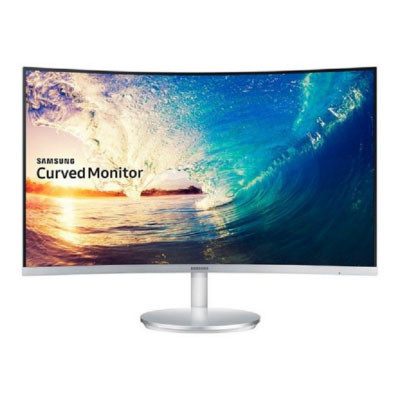 三星(SAMSUNG)C27F591FDC 27英寸 1800R窄边框旗舰曲面液晶电脑显示器(内置音箱/HDMI/DP)