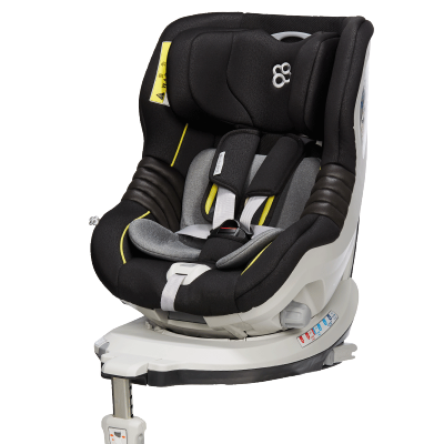 宝贝第一汽车儿童安全座椅0-4岁车用婴儿宝宝安全座椅车载360度旋转 ISOFIX 企鹅萌军团