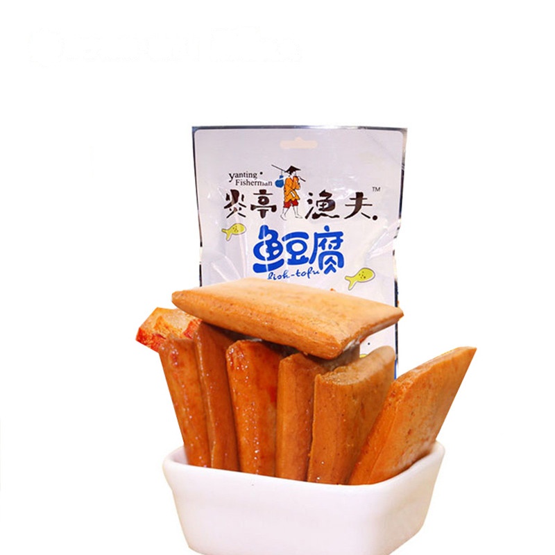 炎亭渔夫 鱼豆腐(烧烤味) 85g/袋