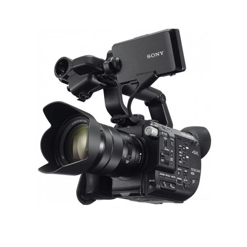 索尼(SONY)PXW-FS5K 手持式4K Super 35mm超级慢动作摄影机 高清摄像机 3.5英寸屏