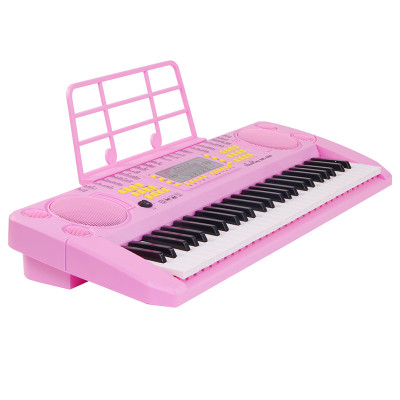 ShenKong深港成人电子琴 54键儿童入门初学仿钢琴键LED液晶屏女孩6-14岁电子钢琴玩具乐器SK560