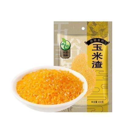 禾煜 玉米渣 400g/袋 玉米糁 国产视频 五谷杂粮 粗粮 粮油 早餐粥料 禾煜出品