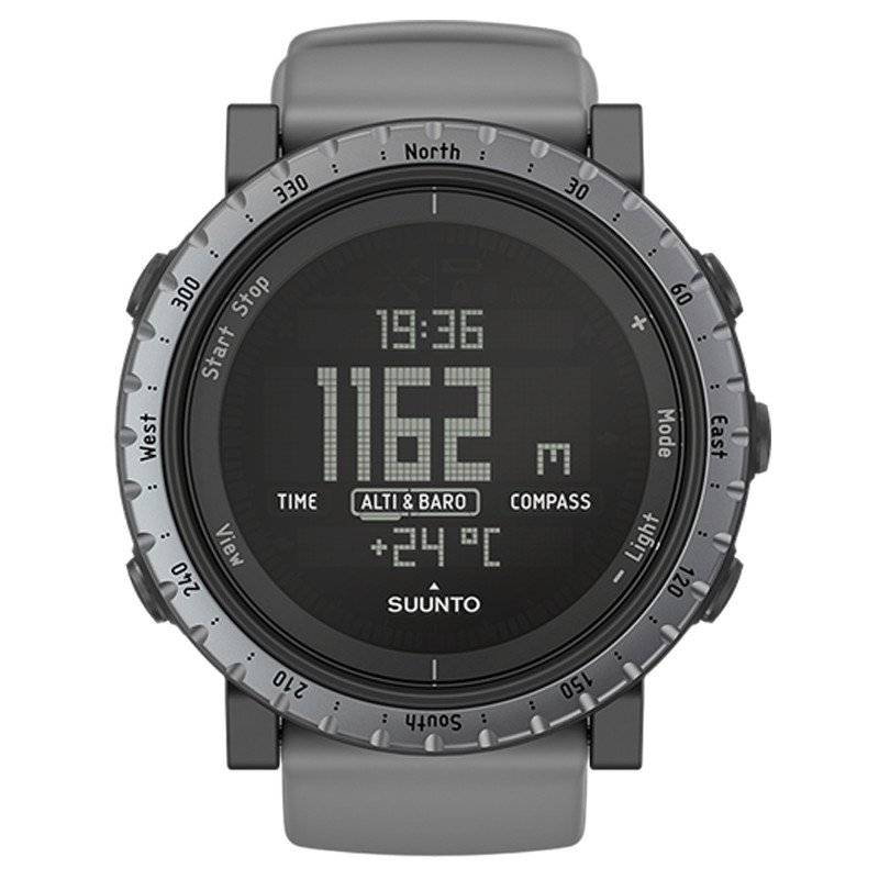 颂拓(SUUNTO)手表 户外运动核心尘黑男表SS020344000