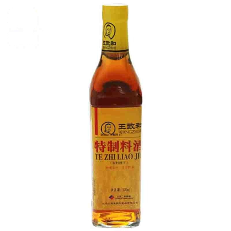 王致和特制料酒500ml 凉菜调味品炒菜/红烧肉调料去腥调料