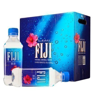 FIJI Water 斐济 斐泉天然矿泉水330ML*36 箱装 进口矿泉水饮用水