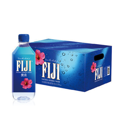 FIJI Water 斐济 斐泉天然矿泉水500ML*24 箱装 进口矿泉水饮用水