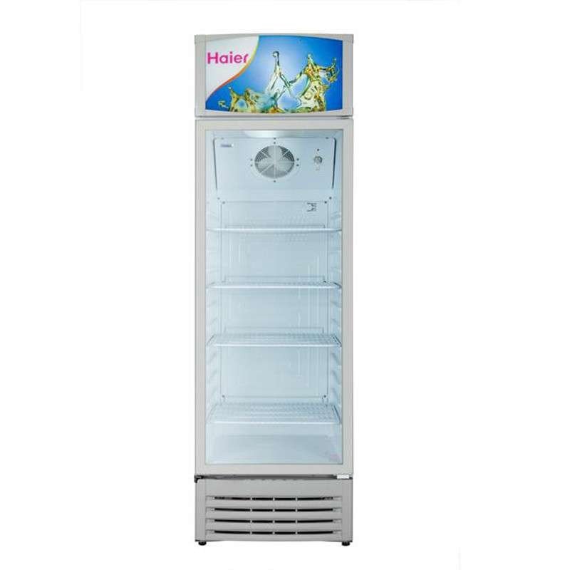 海尔(Haier)冷柜SD-519C 385升卧式冷冻展示柜冰柜 单温雪糕冷柜 速冻冰柜超市商用雪柜弧面玻璃门 四个货蓝