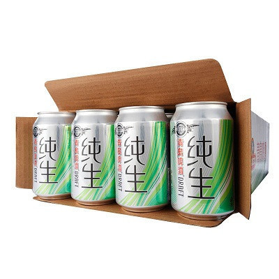 青岛啤酒 纯生(8度)330ml*24罐