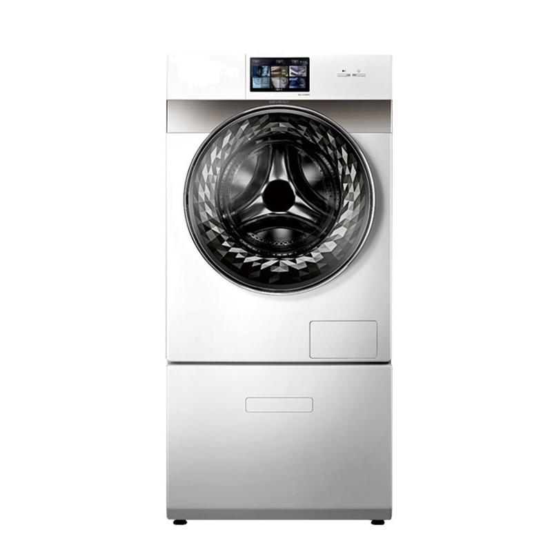 小天鹅洗衣机BVL1G100W6 10公斤洗衣机 智能变频 水魔方拒绝缠绕 i智能精准自动投放 家用 白色