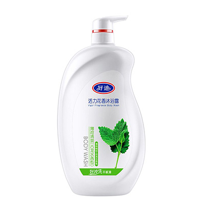 好迪活力花香沐浴露薄荷清爽750ml